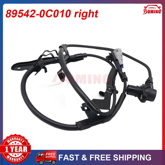 Right front ABS wheel speed sensor 89542-0C010 is suitable for Toyota Sequoia Tundra.