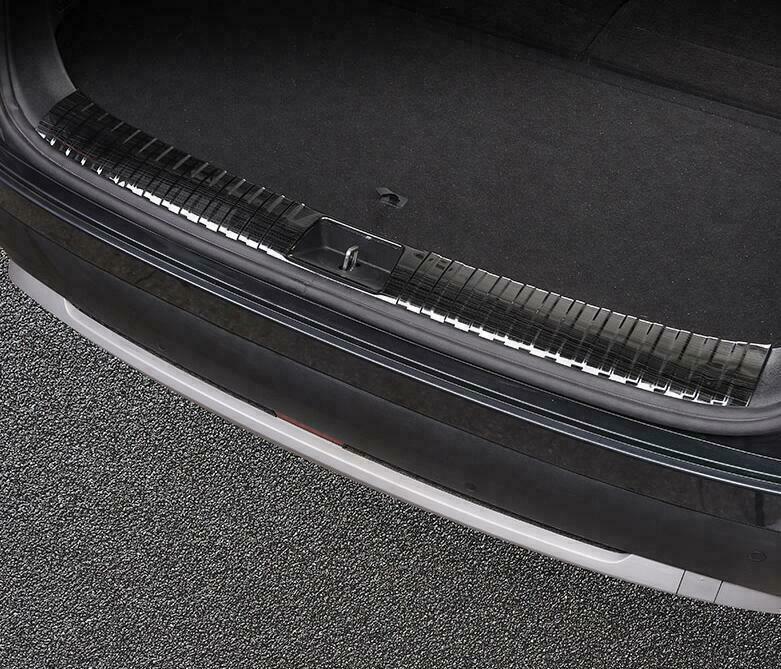 for Hyundai Palisade Black Titanium Rear Bumper Plate Mouldings Trim 20-2022 n