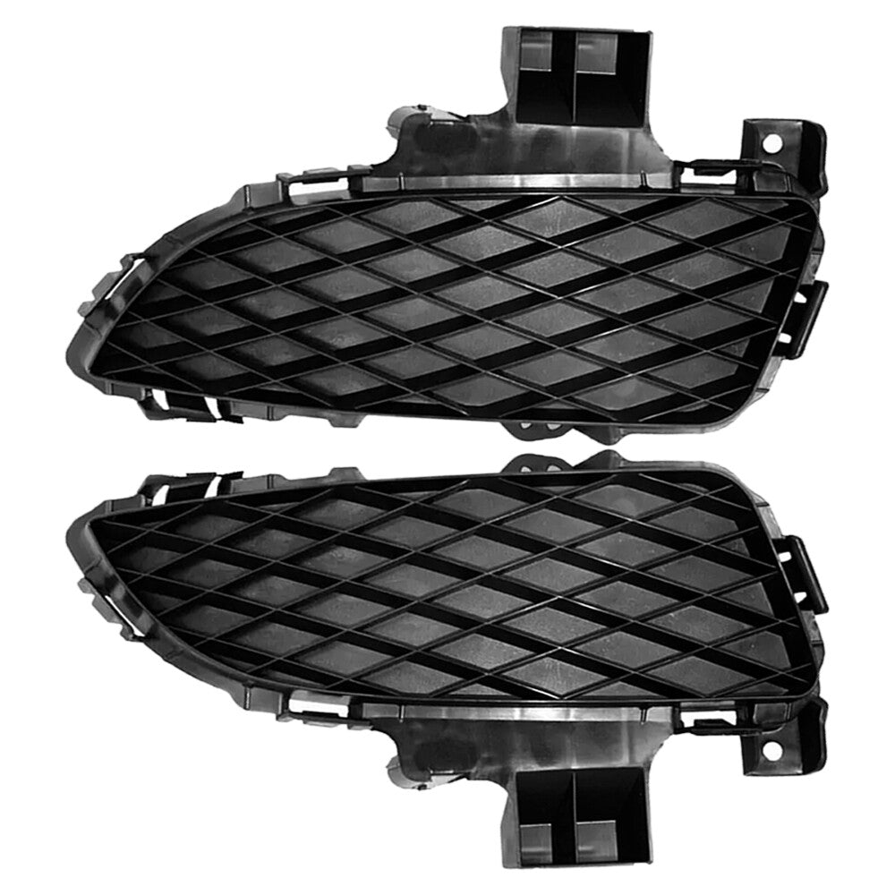 Qty2 For 3 2004-08 LeftRight Front Lower Bumper Fog Light Lamp Cover Grille