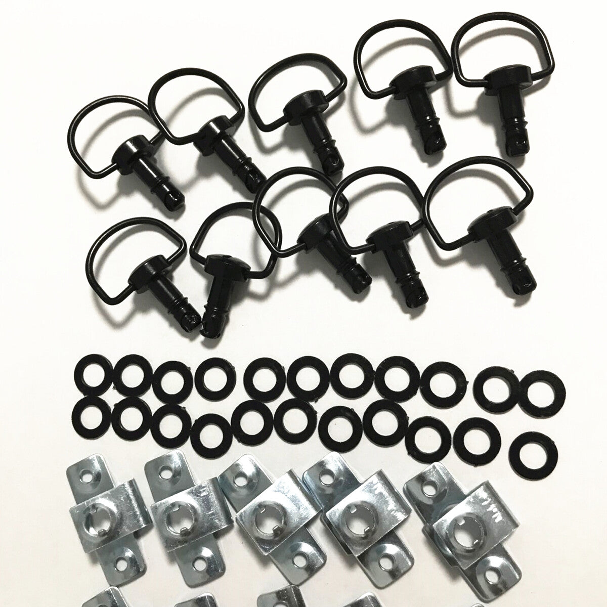 Fairing Quick Release Clip D-Ring Race Fasteners 1/4 Turn Dzus Accessories Parts Q