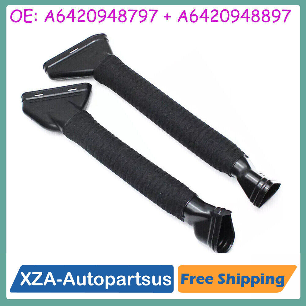 A pair of intake hoses suitable for Mercedes-Benz 2013-2016 GL350 14-21 ML350 Diesel 3.0 Q