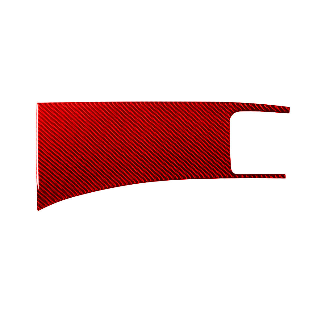 Red Carbon FiberLeft & Right Vents+Navigation Trim for Chevy Impala 2014-2020 v