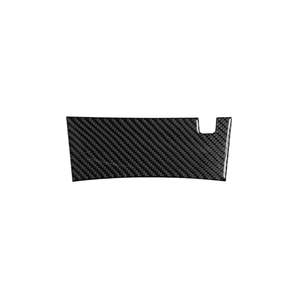 2Pcs Red Carbon Fiber Passenger Dashboard Cover Trim for Chrysler 200 2015-2017 v