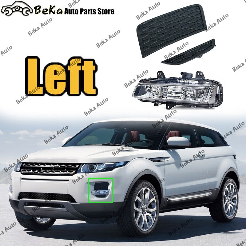 for Land Rover for Range Rover Evoque 2011-2015 LED Fog Light+Fog Lamp Cover Left