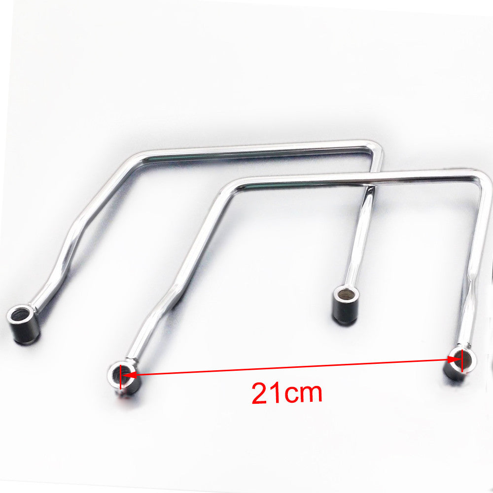 21cm Saddle bag Support Bar Mount Bracket for Suzuki Boulevard C50 M50 VL800 Q