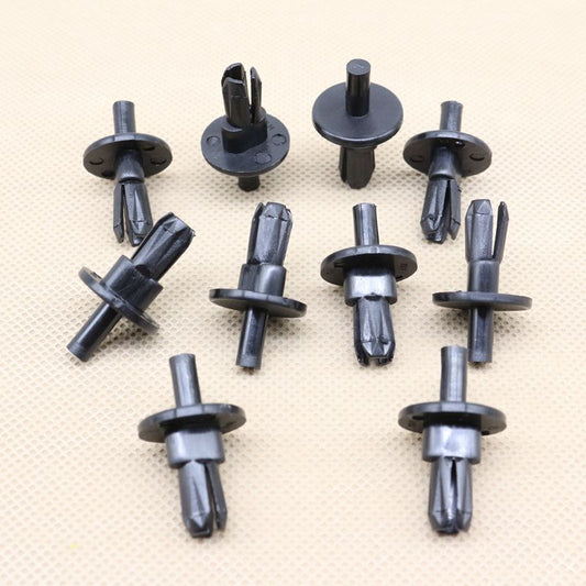 10-piece grille to metal stamping clip retainer for Ford 387944S