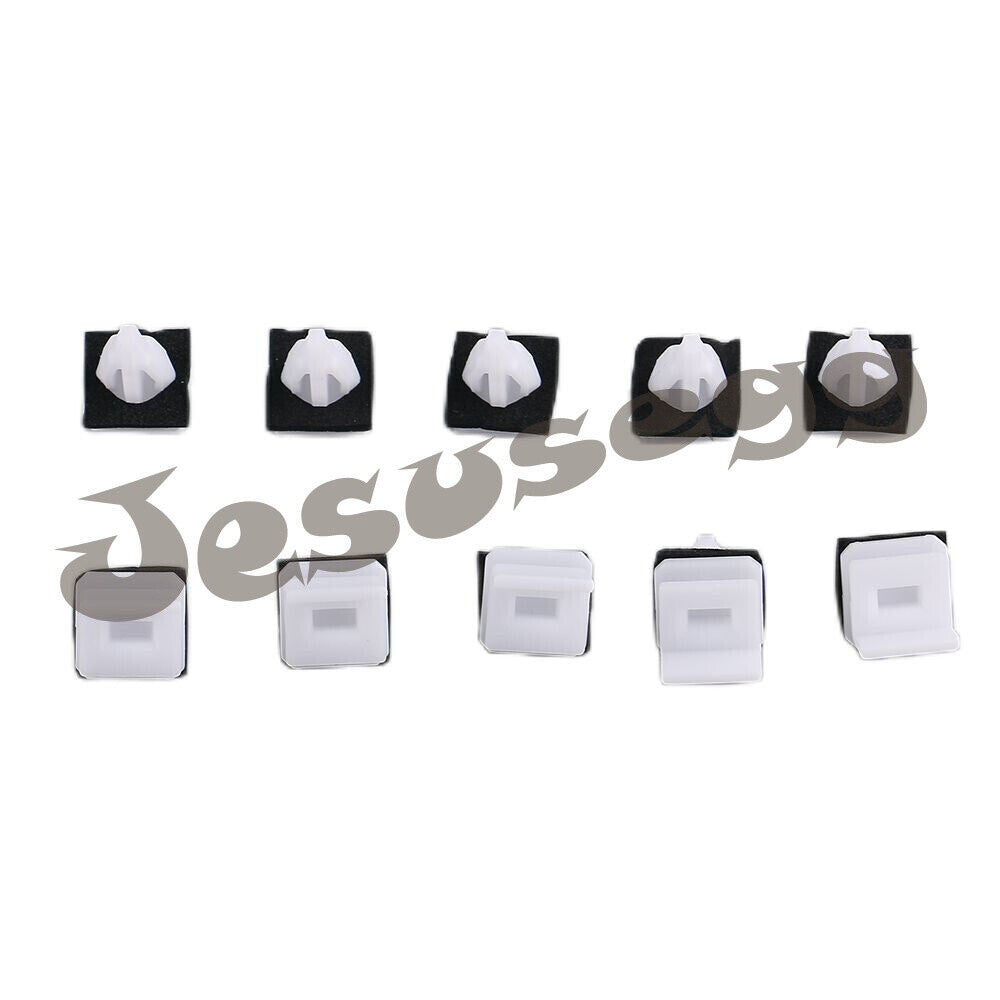 10x Side Skirt Sill Seal Panel Mounting Trim Clips for Acura for Honda for Accord for Civic