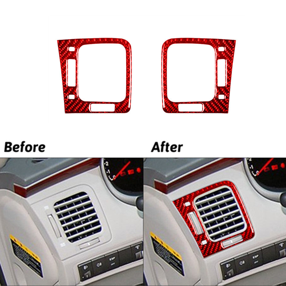 Carbon Fiber Gear Shift Inner Frame Cover Trim For Ranger 2019-2022 Type A v