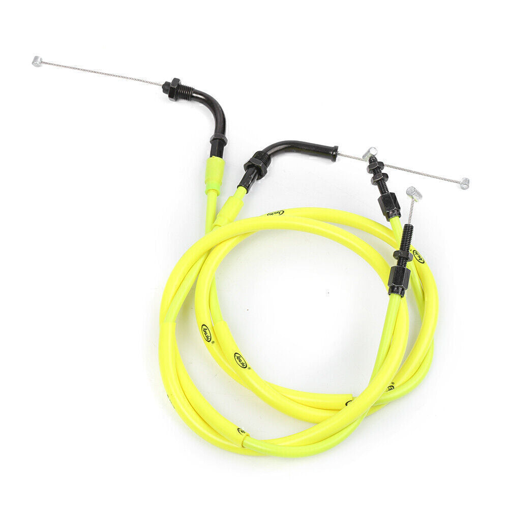 Motor Throttle Cables Wire Line Fit for Honda CB400VTEC 1/2/3/4 1999-2016 15 YELLOW Q