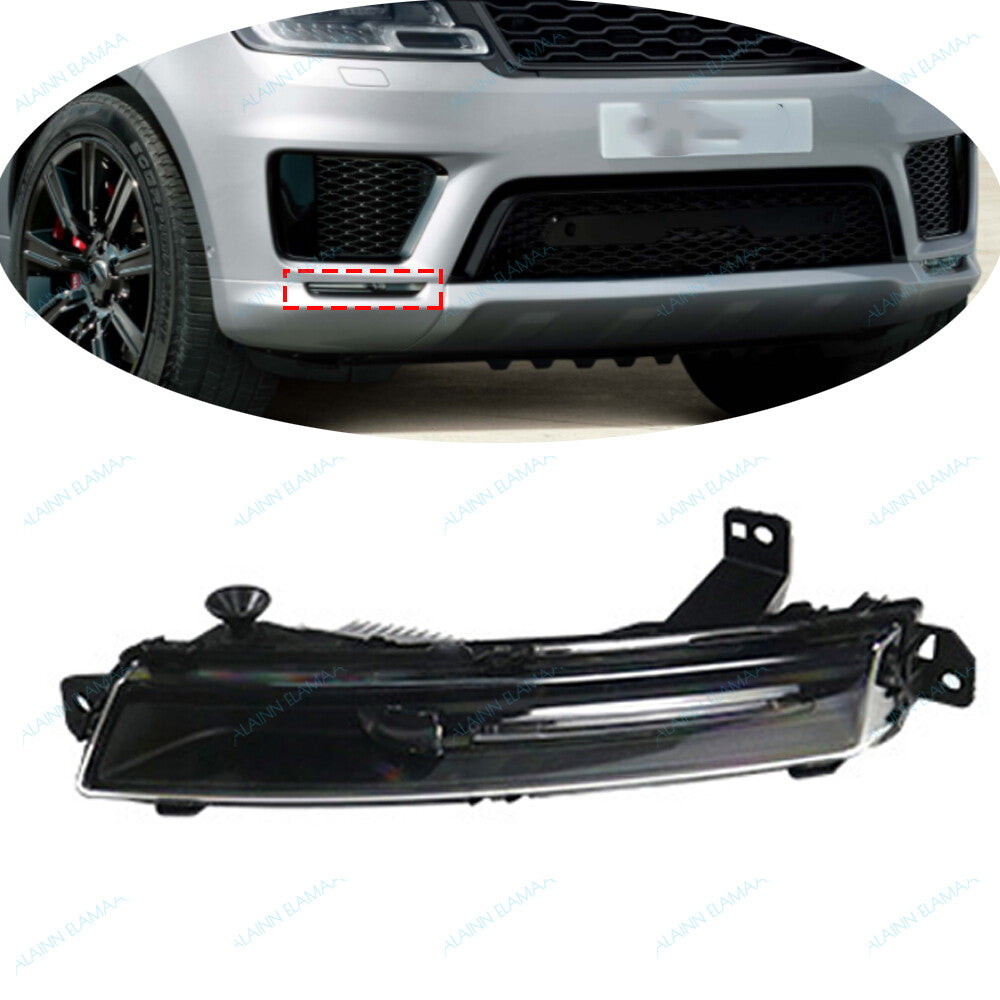 Black Front Fog Light r for Range Rover Sport/Velar/Discovery for Jaguar F-PACE,RH