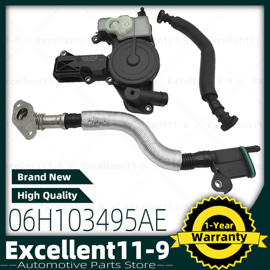 2.0L PCV valve with breather hose 06H103495AK suitable for Audi A4 A5 A6 Q5 CDNB CAEB- n