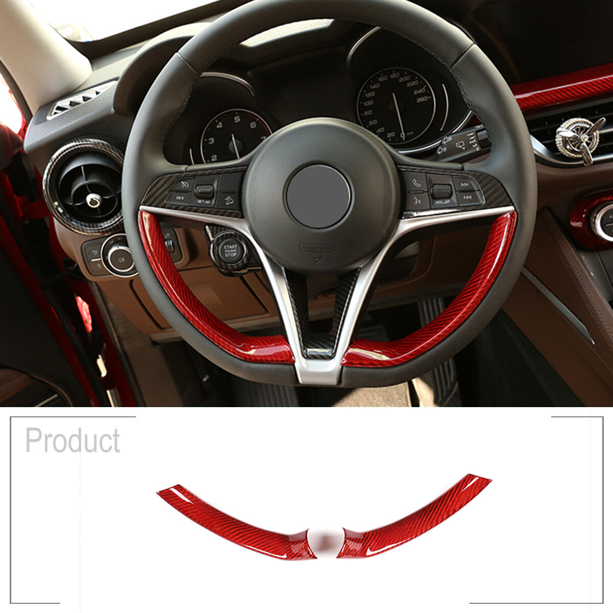 Chrome Silver Exterior Mirror Cover Trim for FJ Cruiser 2007-21- v