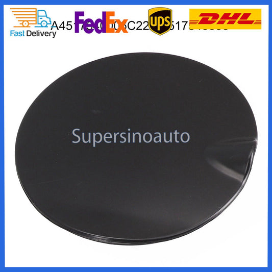for Benz for Smart Fortwo 07-15 Black Fuel Filler Tank Door Oil Gas Cap Cover New