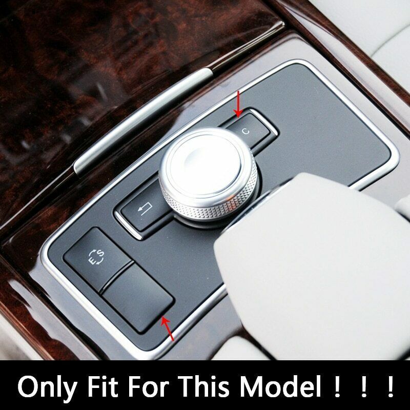 Car Center Console for ES Button Cover Trim for Mercedes Benz E-Class W212 2010-15