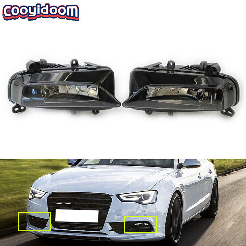 Suitable for 2013-2016 for Audi S5 A5 S series fog lights, front fog lights, halogen clear LHRH.