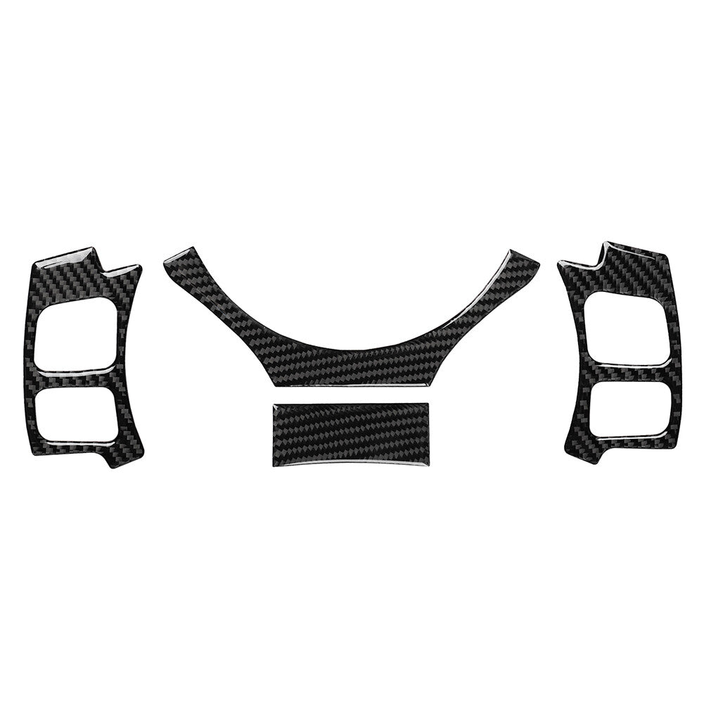 4 Pcs Carbon Fiber Steering Wheel Cover Trim for Lexus IS250 NX200 200t 300h