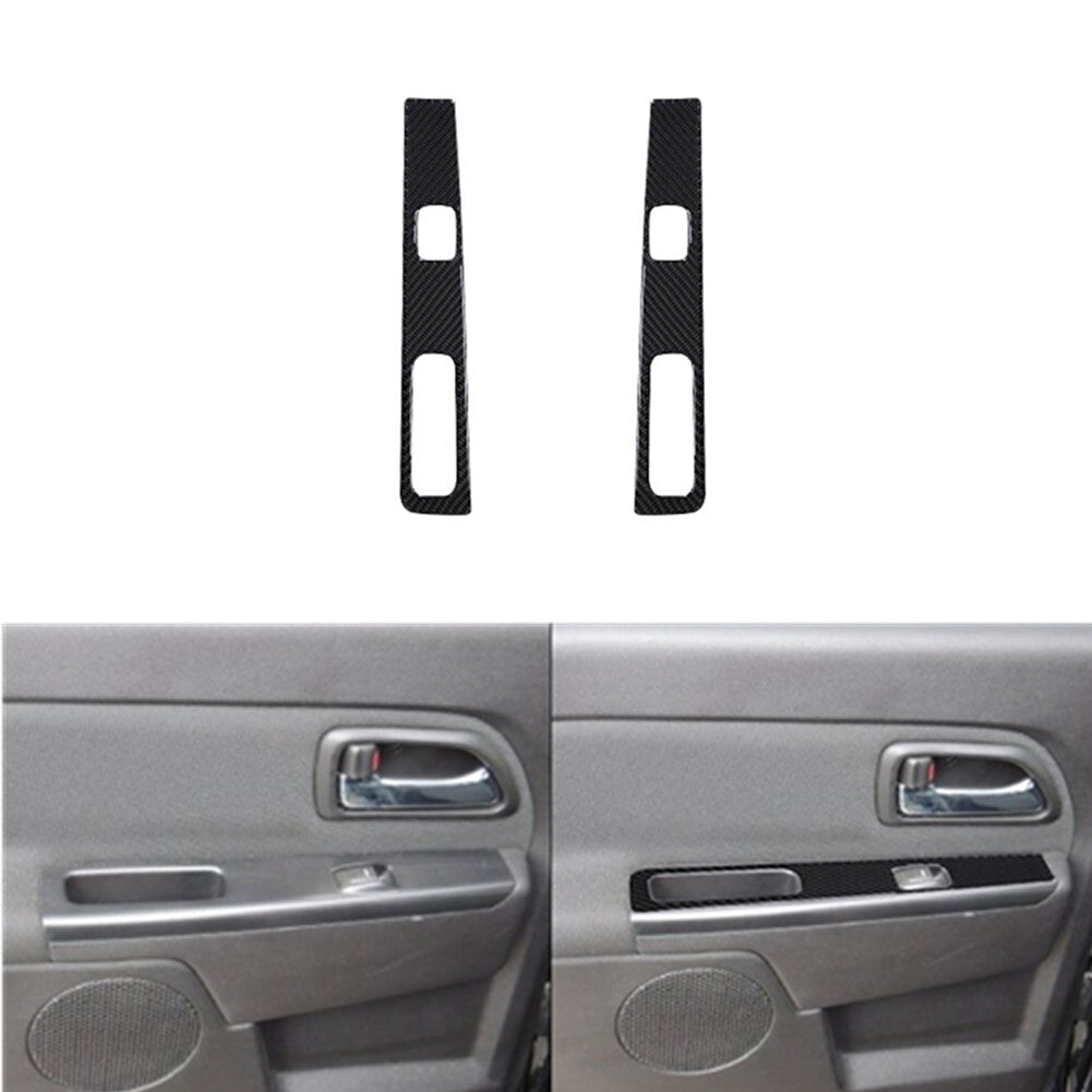 Fuel Tank Cap Panel Trim Carbon Fiber Sticker For Camaro 2010-2015 v