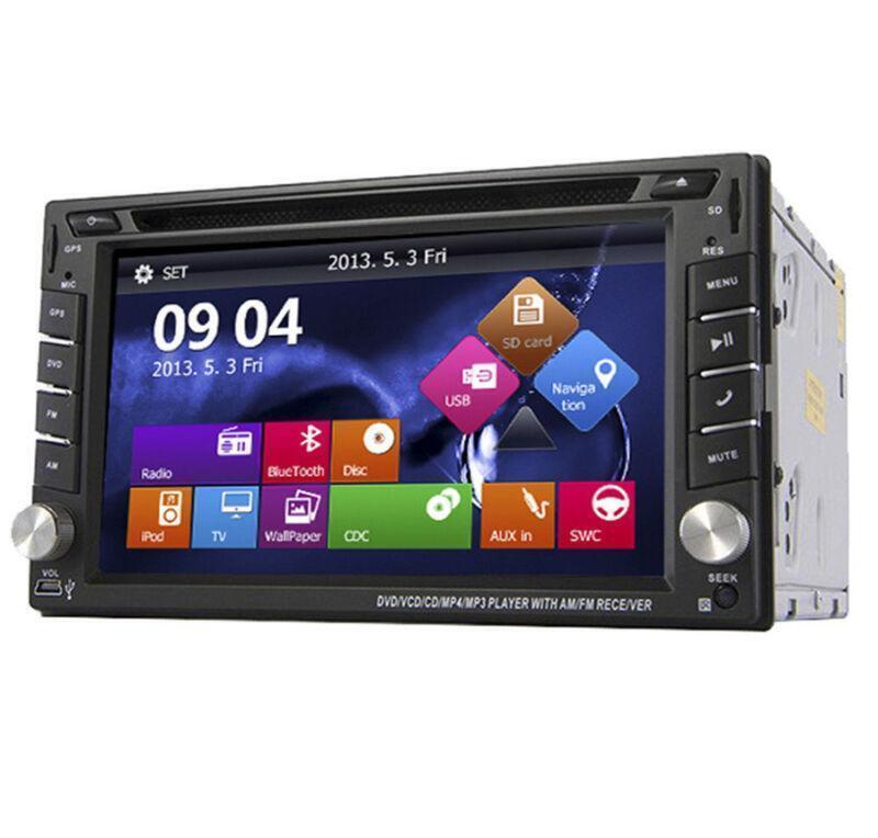 Auto Stereo DVD CD Player Bluetooth Auto Radio 6.2 GPS Navigation Double 2Din