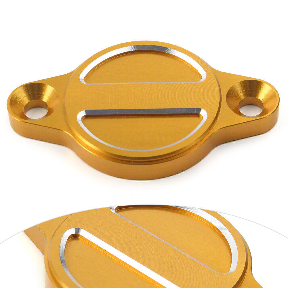Engine Oil Filter Caps Cover Guard Fit for DUCATI Monster 1100 1200 Multistrada Gold