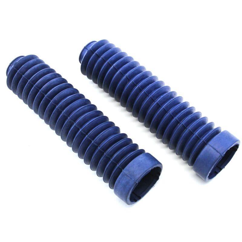 New blue 2-piece front fork suspension shoe set for Honda