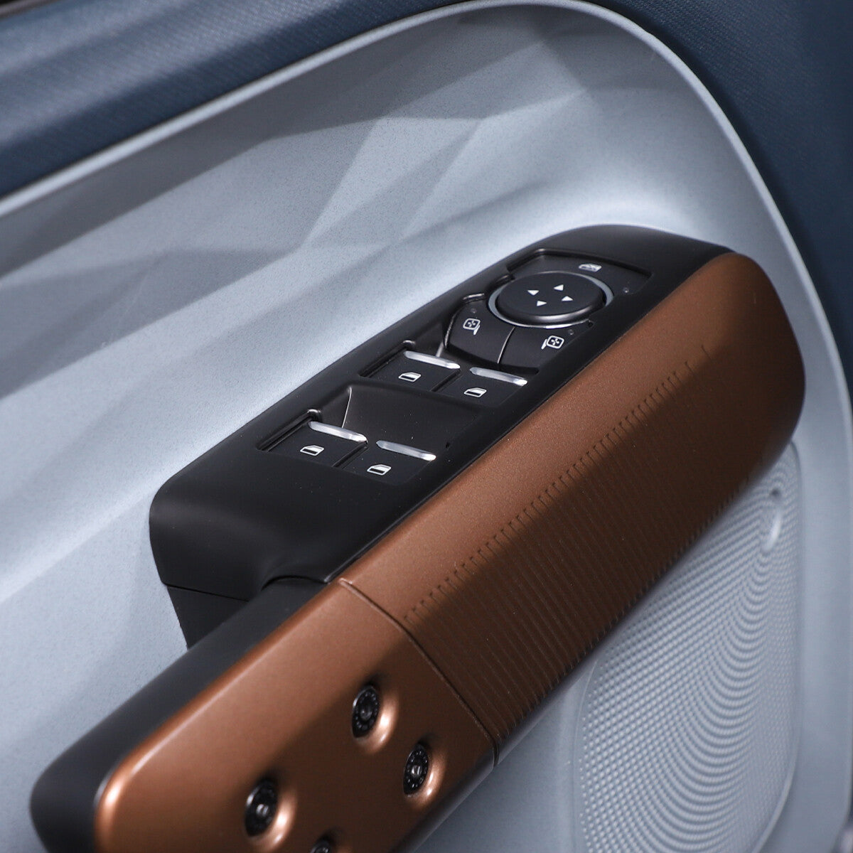 Glossy black tailgate handle cover tailgate handle decoration suitable for Ranger 2015-21- v