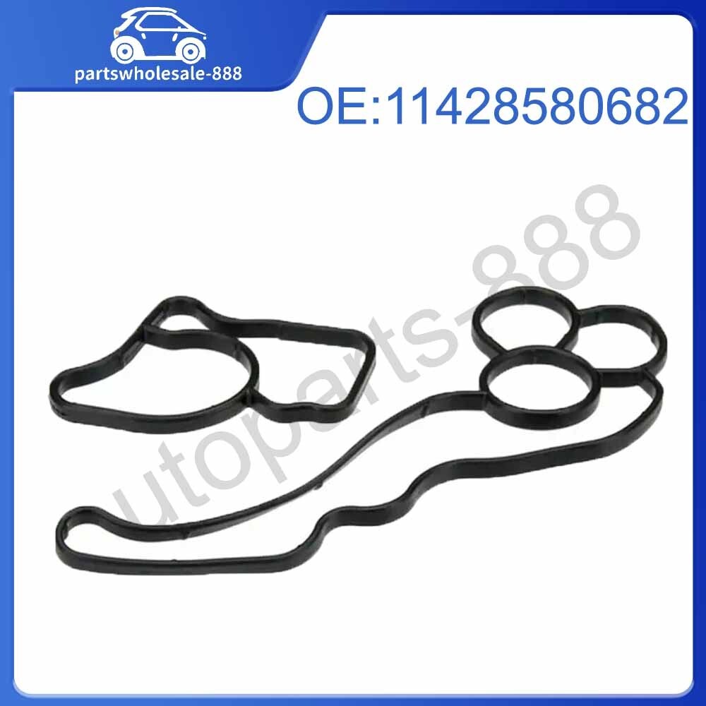 11428580682 Oil Filter Cooler Housing Gasket Seal Kit for BMW N47 N57 Engines