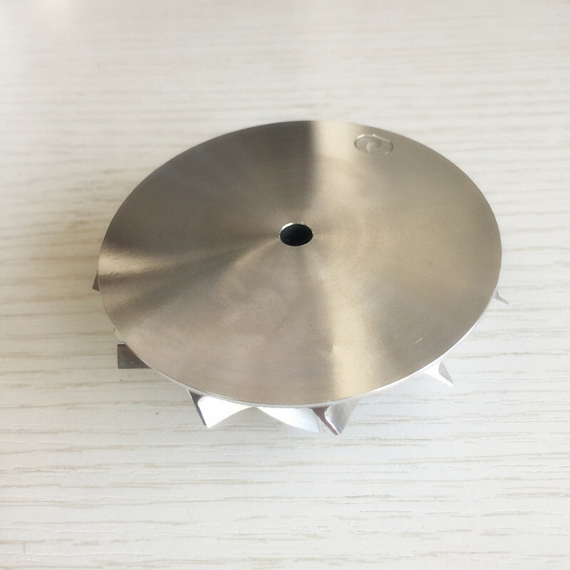 .K16 47.50/65.94 mm 6+6 Blade Turbine Milling/Burnt Compressor Wheel