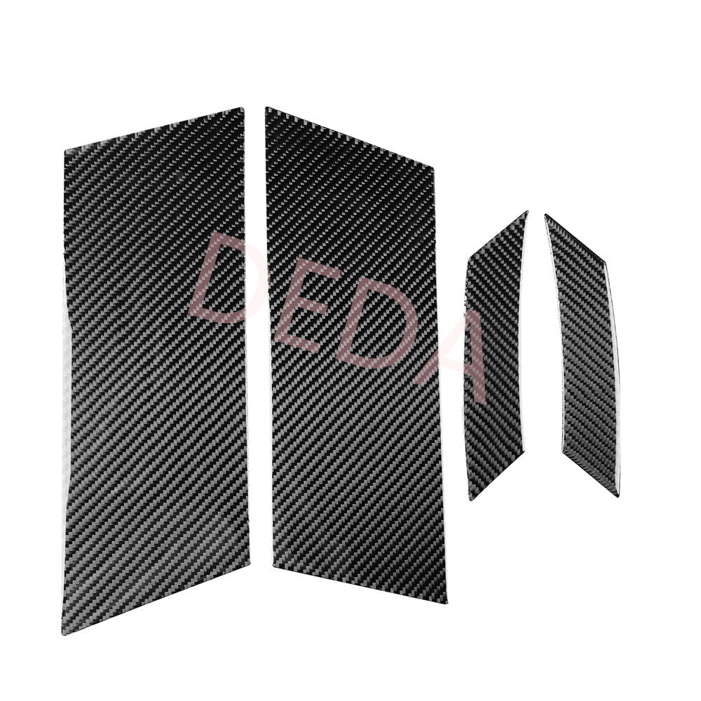 4¡ÁCarbon Fiber Interior Door Panel Trim for Land Rover Discovery Sport 2015-2019