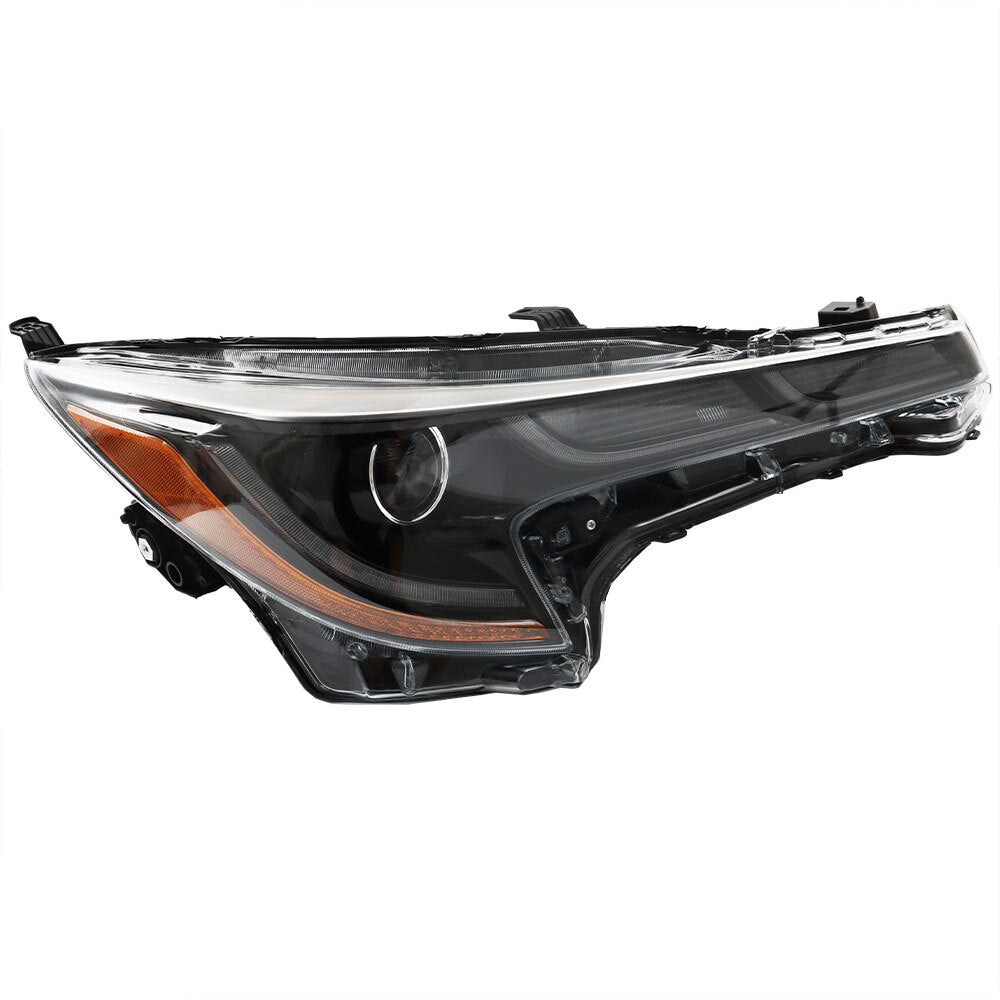 Applicable to 2020-2022 for Corolla SE/XLE/XSE headlights with LED healamp, black on the right side. n