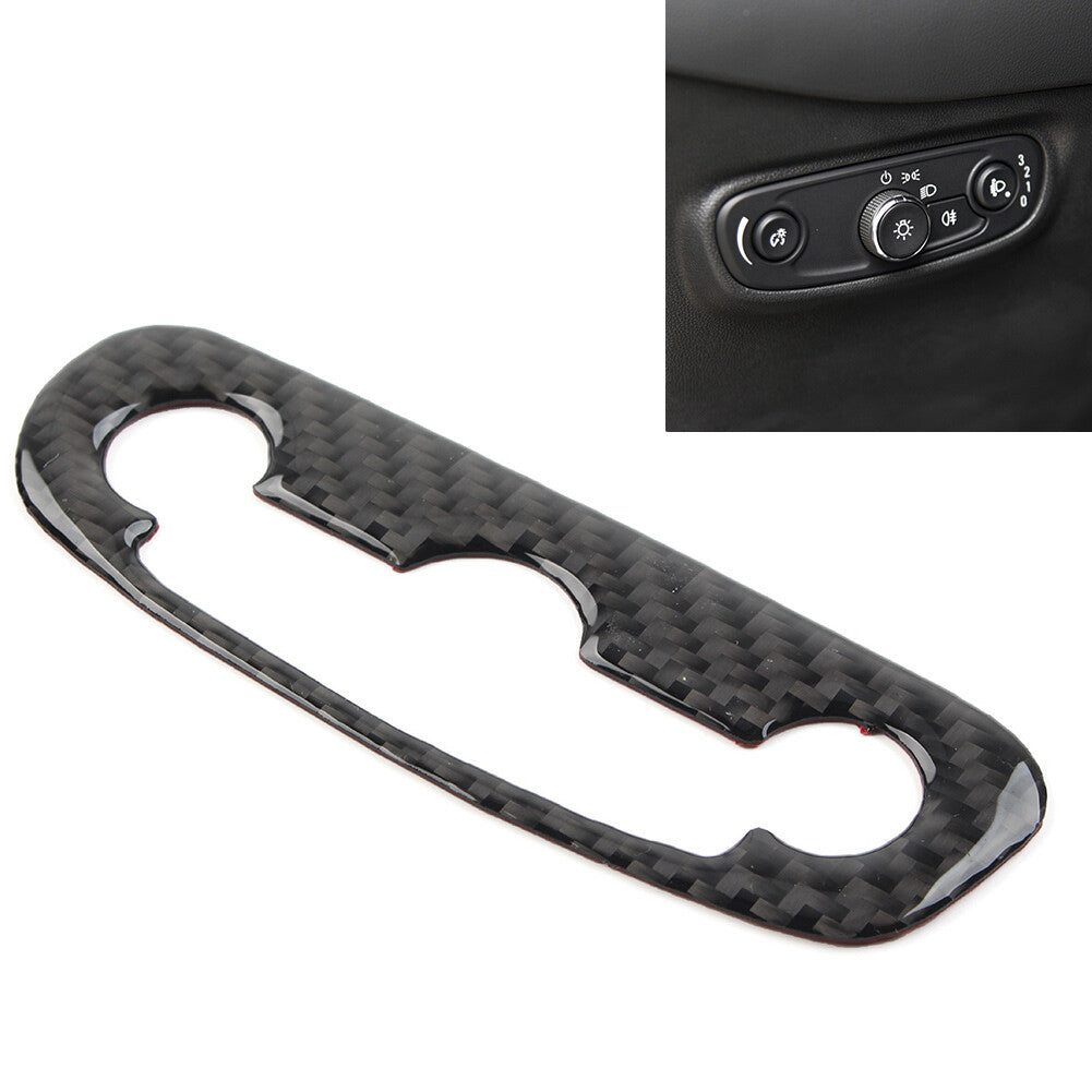 for Chevrolet Equinox 2017-2022 Car Headlight Switch Cover Trim