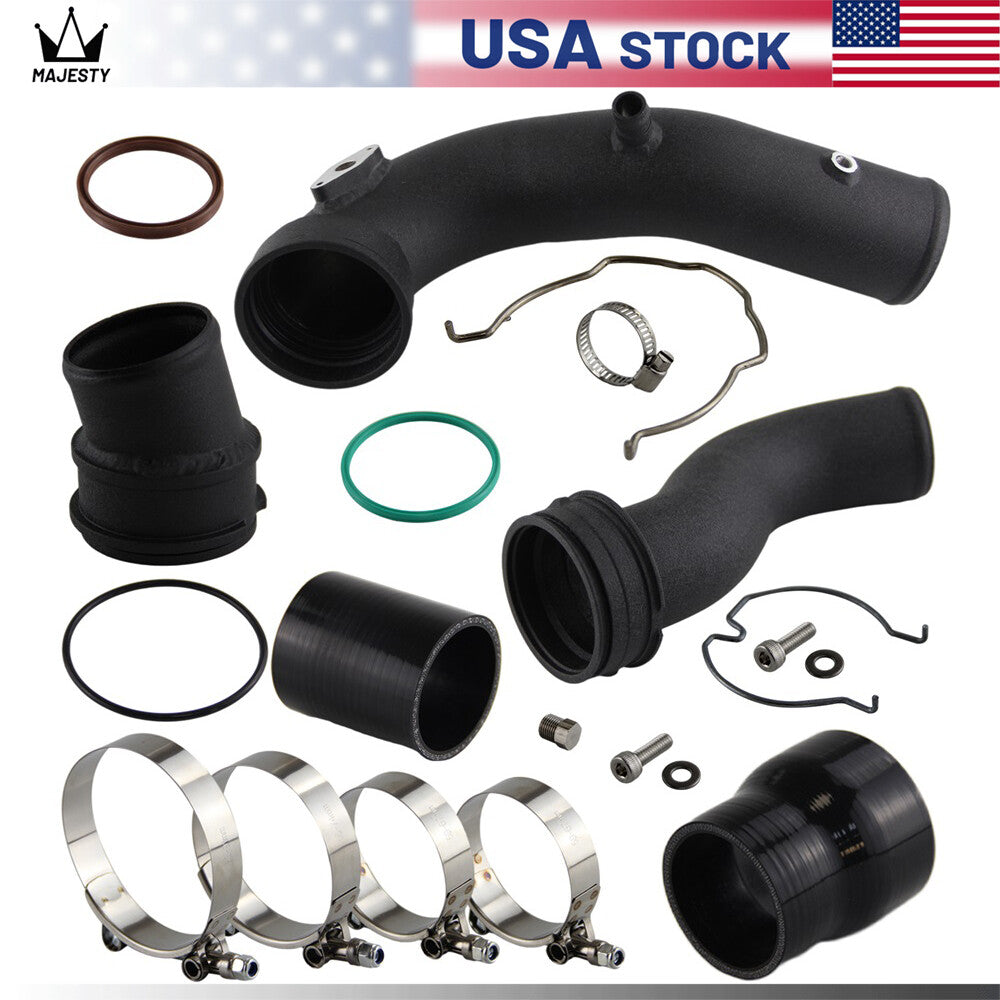 Intercooler Pipe Charge Boost Pipe Turbo for BMW X5 F15 E70 X6 F16 E71 35i 3.0L