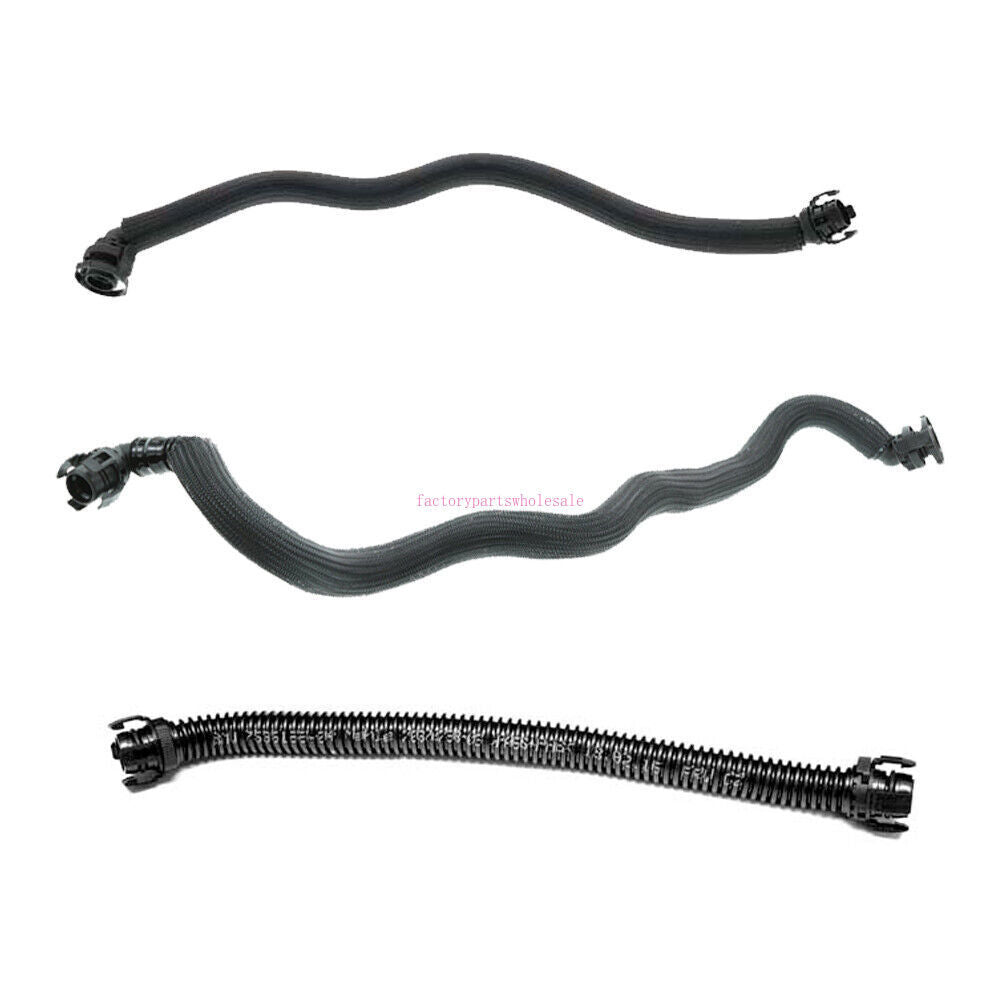 3-Pack Crankcase Ventilation Hose for X5, X6, E70, E71, X5 M, X6 M (2007-2014) n