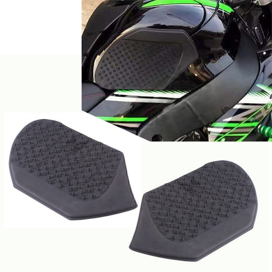 Gas Tank Traction Side Pads Knee Grips Protector for Kawasaki ZX10R 11-15 Black Q