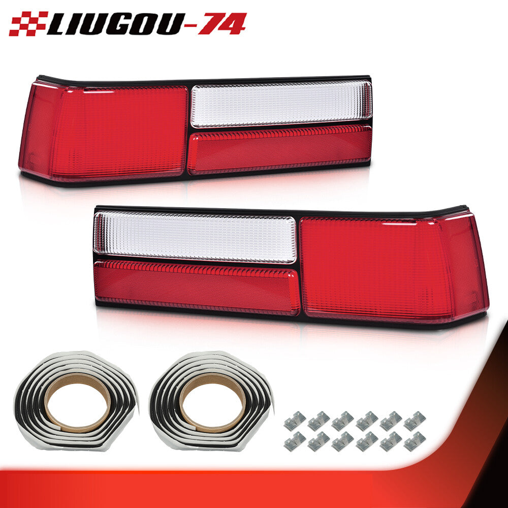 Suitable for the 1987-1993 for Mustang taillight lens set, left and right dual- v