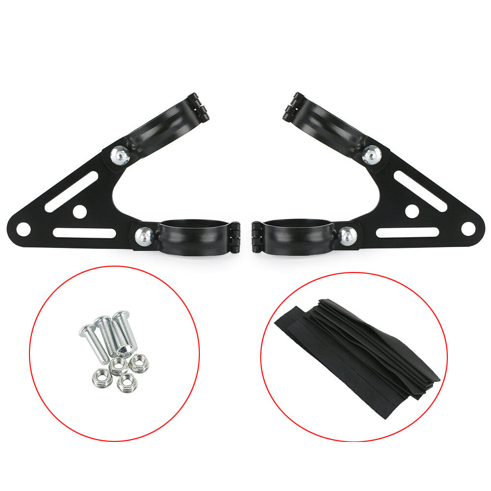 Motorcycle headlight mounting bracket fork headlight bracket clip suitable for 28-41 mm forks