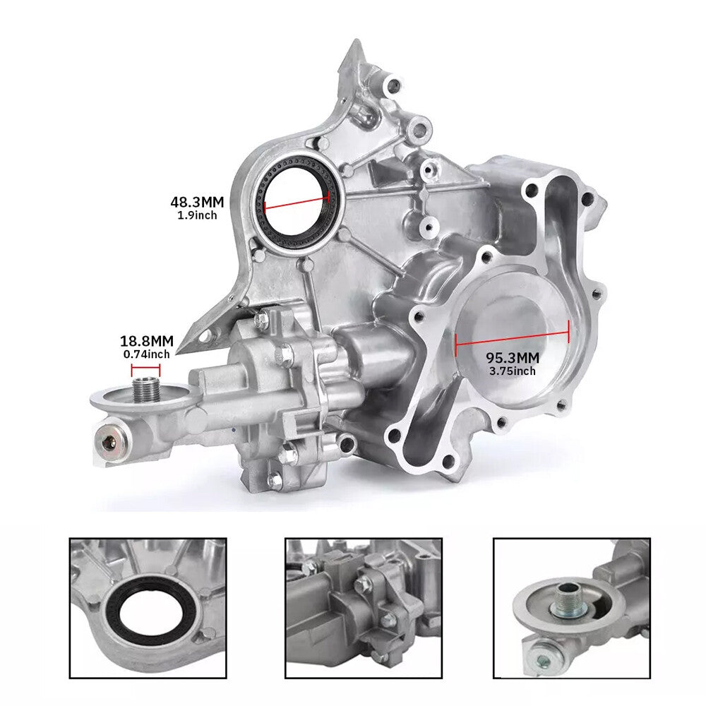 Timer cover with oil pump TC232EN F48E-6059 suitable for F150 1997-2003 for Mustang 4.2L n