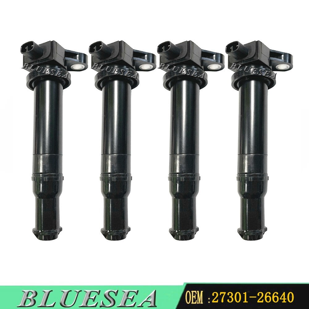 4PCS 27301-26640 UF499 Brand New Ignition Coil for 2006-2011 for Hyundai Accent for Kia Q