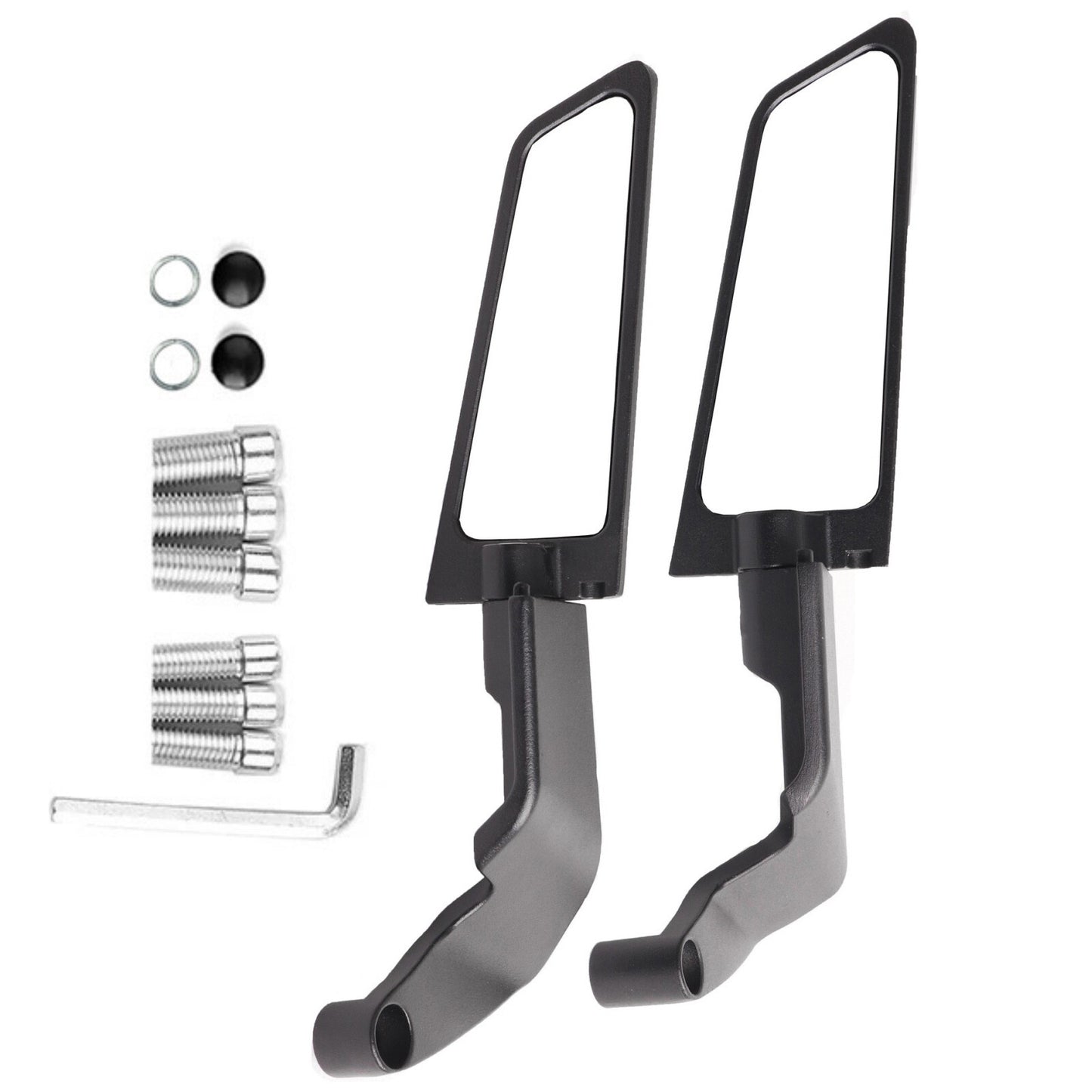 Aluminum Alloy Rotate Stealth Winglets Motorcycle Mirror for YAMAHA MT 09