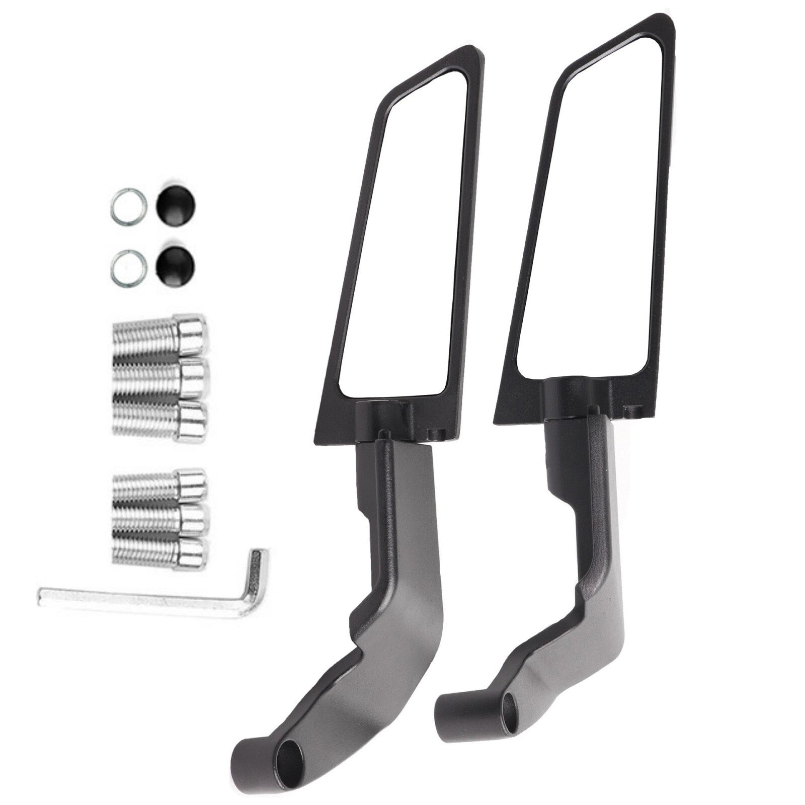 Aluminum Alloy Rotate Stealth Winglets Motorcycle Mirror for YAMAHA MT 09