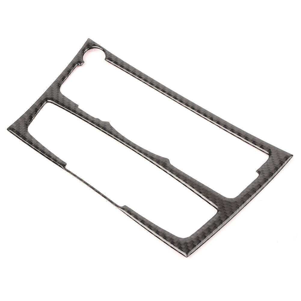 Carbon Fiber Car Interior Dashboard Console CD Panel Trim Fit for Audi for A4 B8 for A5 for ES Q
