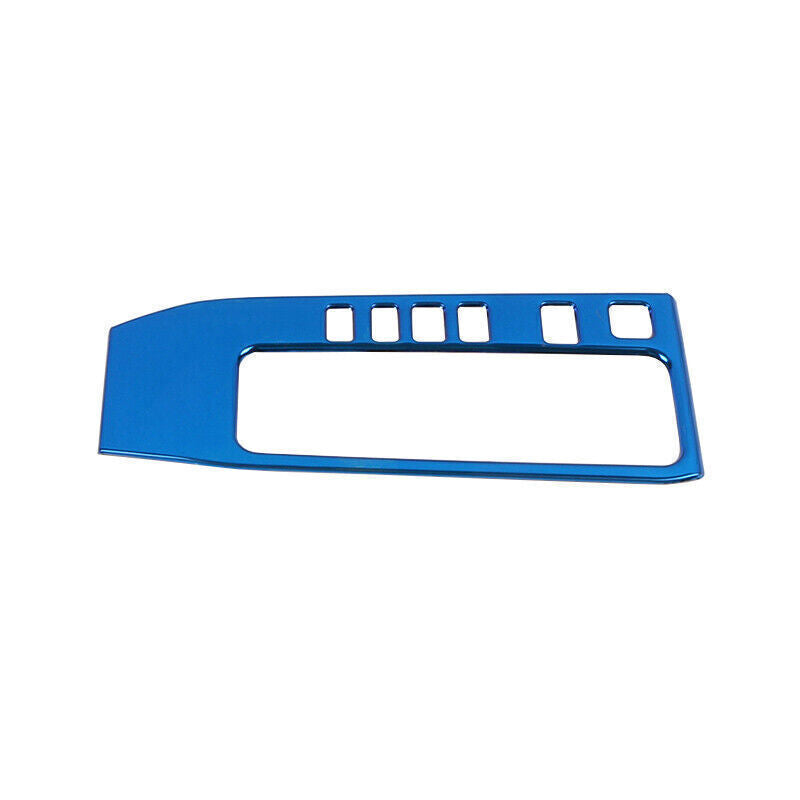 Car Console Gear Shift Frame Cover Trim for Nissan Sentra 2020-22 Blue Titanium