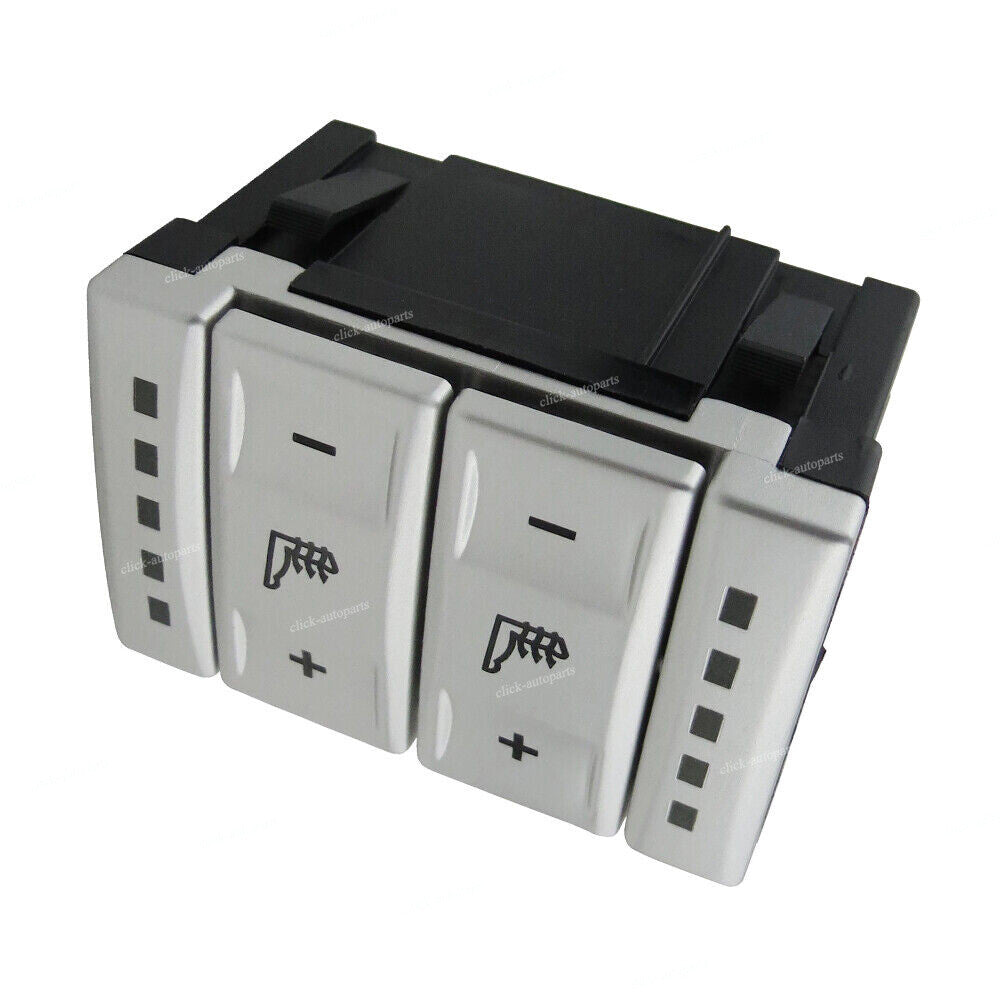 6M2T19K314AC Fits for Ford S-MAX Galaxy Galaxy Car Heated for Seat Button Switch Silver Q