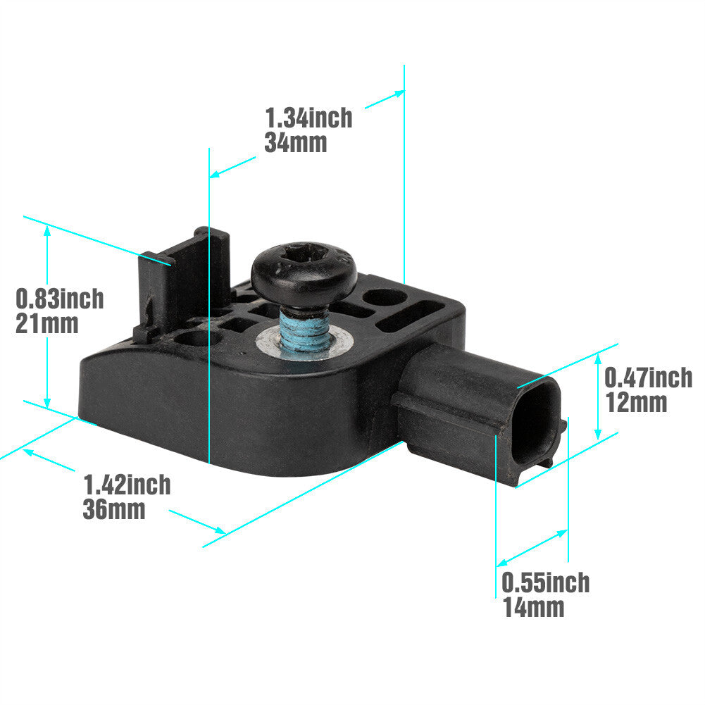 Two brand new impact sensors for rear-side use in 2013-2020 for BUICK / for CADILLAC / for CHEVY /GM RESTRAINT. v