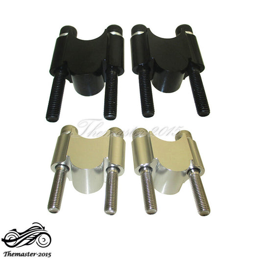 7/8 Handlebar Risers Bar Kit Clamp 30mm For Motorcycle ATV Dirt Bike for Yamaha Q