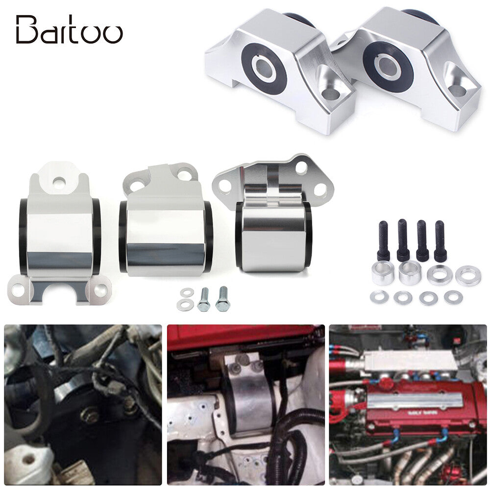 2 Bolt for Honda 92-95 94-01 for Integra EG B D Del Sol Engine Motor Mount Kit Q
