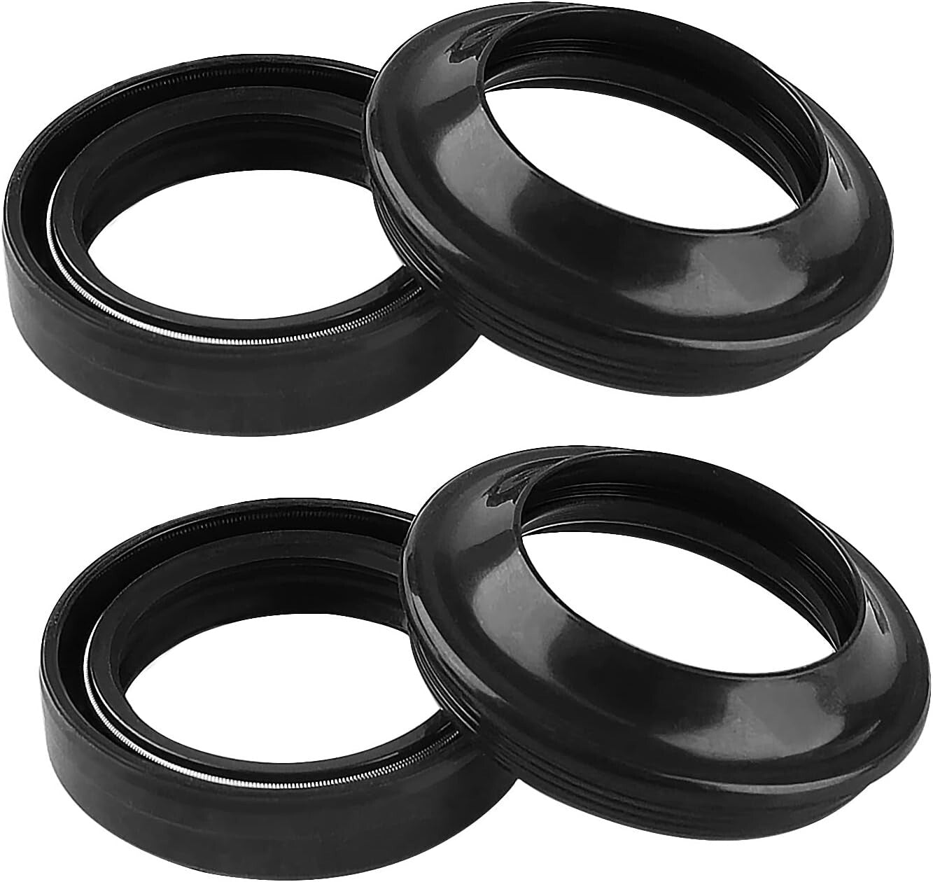 Front Fork Oil Seal and Dust Seal Kit for Honda VT500C VT500 C Shadow 500