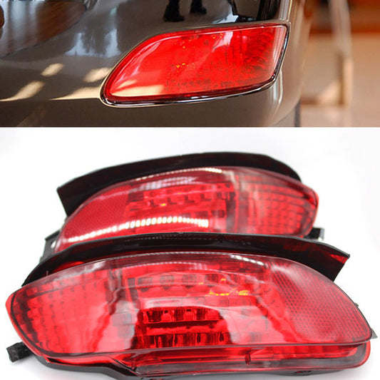 2 Red Len LED Rear Bumper Brake Fog Light for Lexus RX330 RX350 RX400h 2004-2009 v