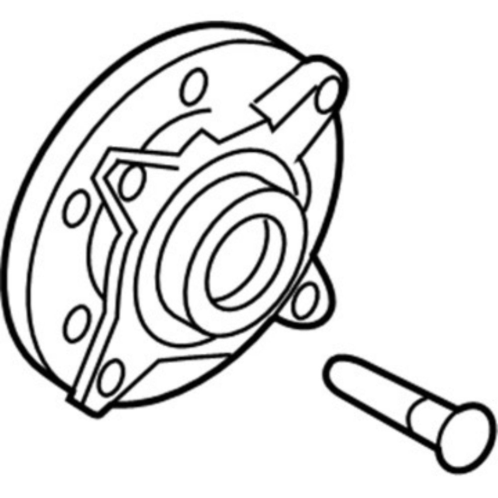 Wheel Hubs Front & Rear Set  for ford  F150 Truck 515143 BL3Z1104B Q