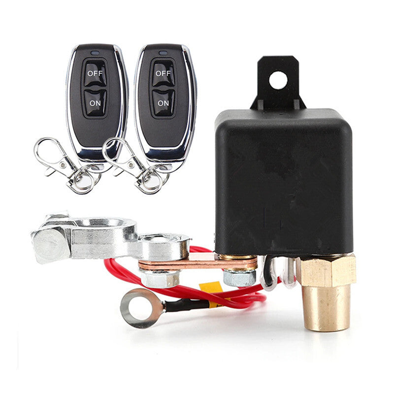 12V 200A Battery Switch Car Wireless Remotes Control Intelligent Relay Cut Off