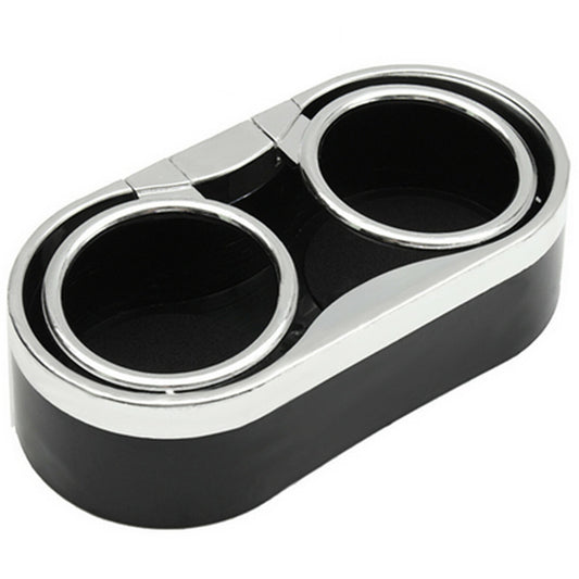Dual Hole Car Dashboard Mount Cup Holder For 5cm Beverage Drink Coffe Bottle Can Q
